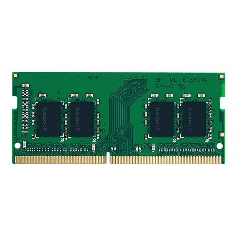 Оперативна пам'ять GoodRAM SoDIMM 8Gb DDR4 3200MHz Retail (GR3200S464L22S/8G)
