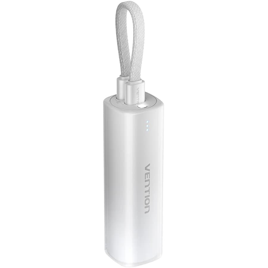 Powerbank павербанк УМБ Vention 5000mAh 20W PD Type-C In/Out Lightning In/Out Gradient Grey (FHWM0)