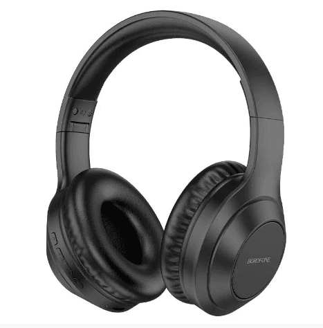 Бездротові навушники BOROFONE BO20 Player BT headphones BT5.3 300mAh Black (BO20B)