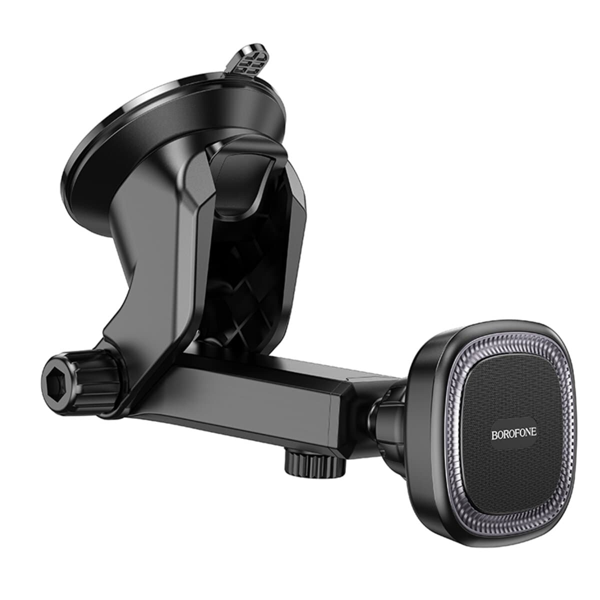 Автомобільний тримач автотримач BOROFONE BH97 NT Ice magnetic car holder center console Black