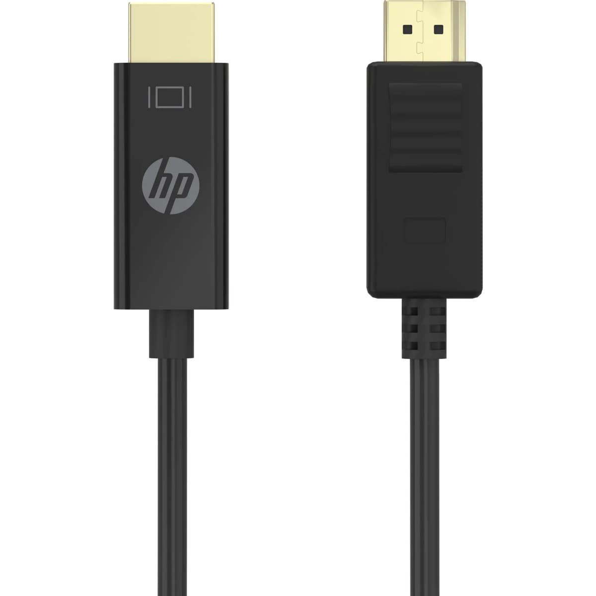 Кабель HP DisplayPort M HDMI M 1м 4K 60Hz Active 4090×2160 Black (DHC-DP04-01M)
