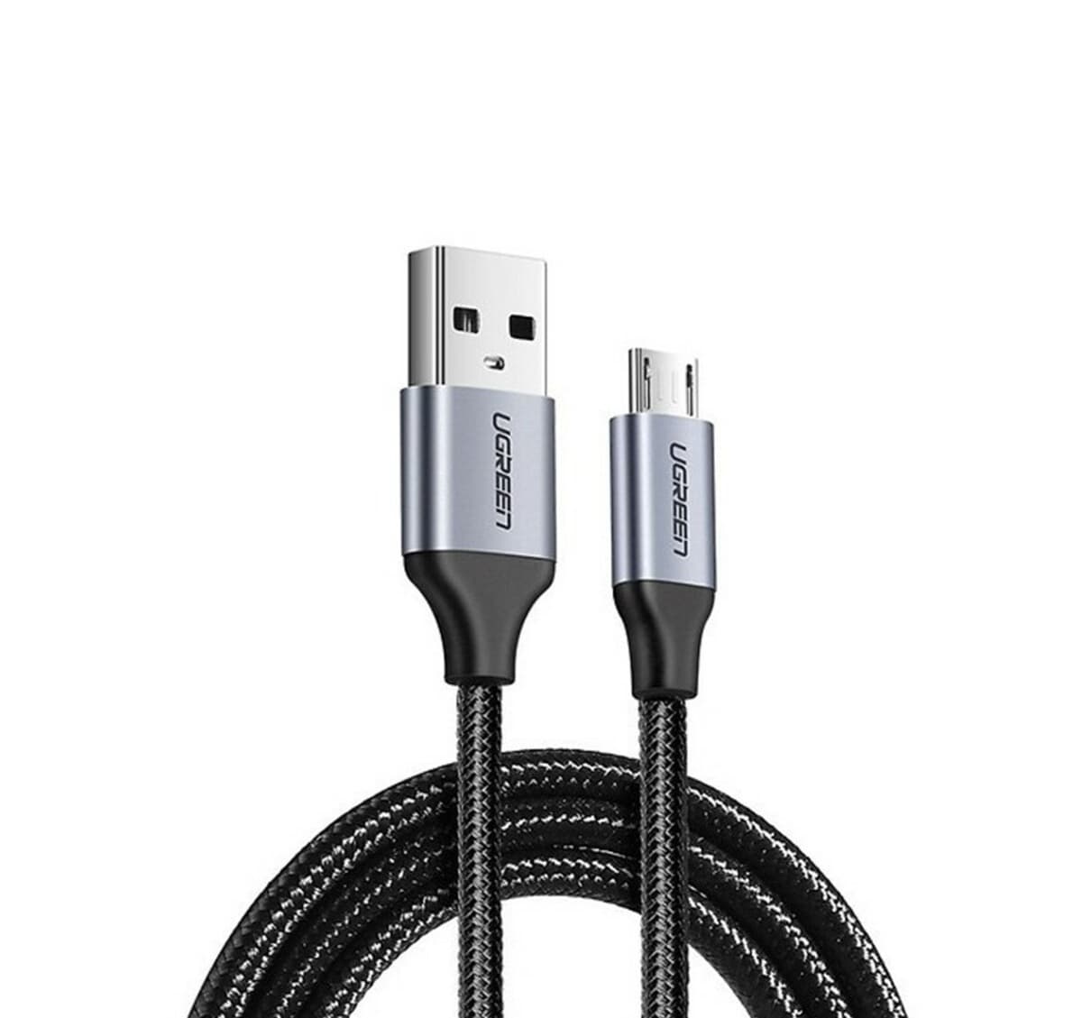 Кабель UGREEN US290 USB 2.0 to MicroUSB Cable 1m 2.4A Black (UGR-60146)