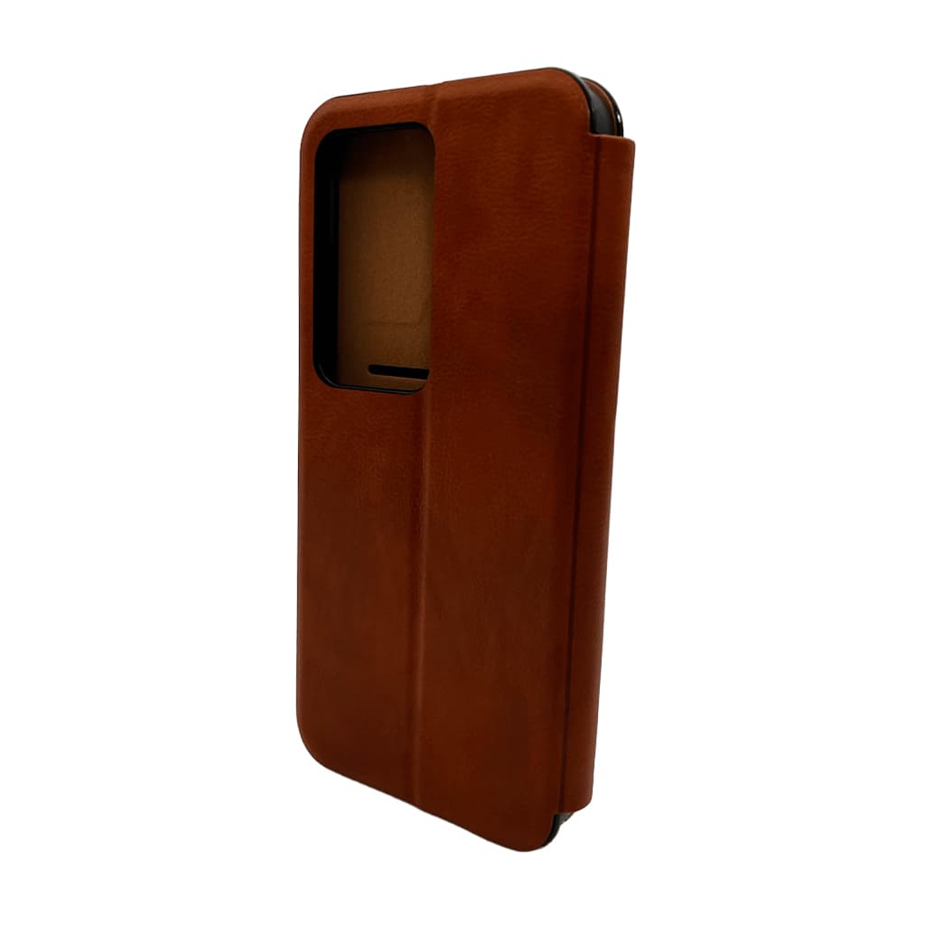 Защитный чехол-книжка Leather Premium для Xiaomi Redmi 15 (Europe version) Brown (LPRRm15Brown)