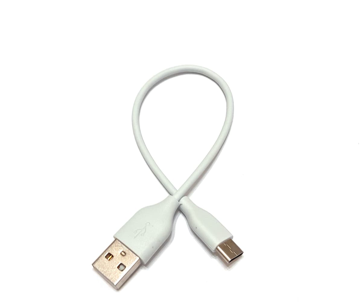 Кабель для Power Bank S0732 USB AM-USB 3.1 Type-C 2.4А 20см White