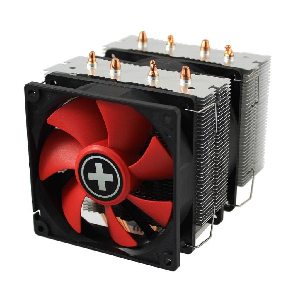 Вентилятор кулер для процесора XILENCE Performance C CPU cooler 4HP M504D Black-Red (XC044)