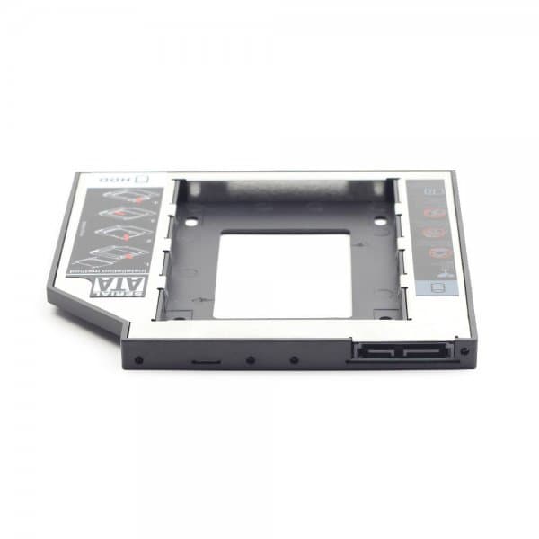 Адаптер для підключення HDD/SSD у відсік приводу ноутбука Gembird 2.5'' (MF-95-02)