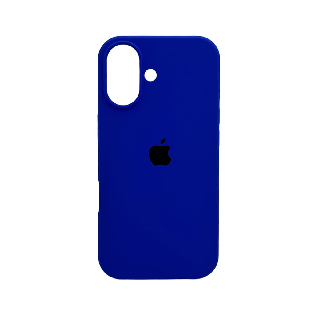 Захисний чохол-накладка Silicone Full Case AA Open Cam для Apple iPhone 17 Shiny Blue (FullOpeAAi17-45)