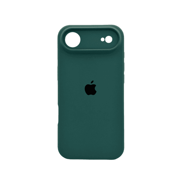 Защитный чехол-накладка Silicone Full Case AA Camera Protect для Apple iPhone 17 Air Pine Green (FullAAi17A-46)