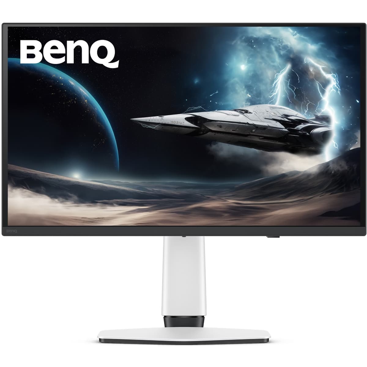 Монітор BenQ EX271QZ 27'' OLED QHD 500Hz HDMIx2 DP Type-C HAS Pivot White (9H.LP3LA.TBE)