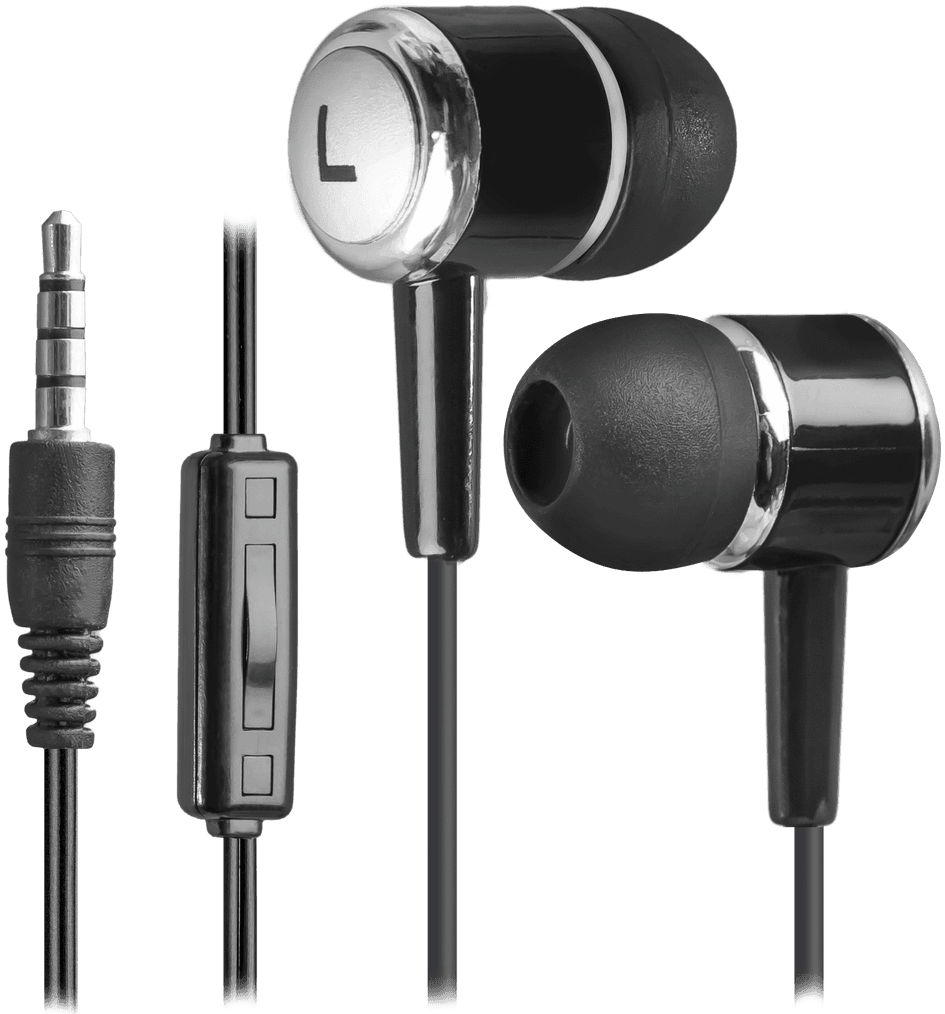 Провідні навушники з мікрофоном Defender Pulse 427 jack 3,5 Black