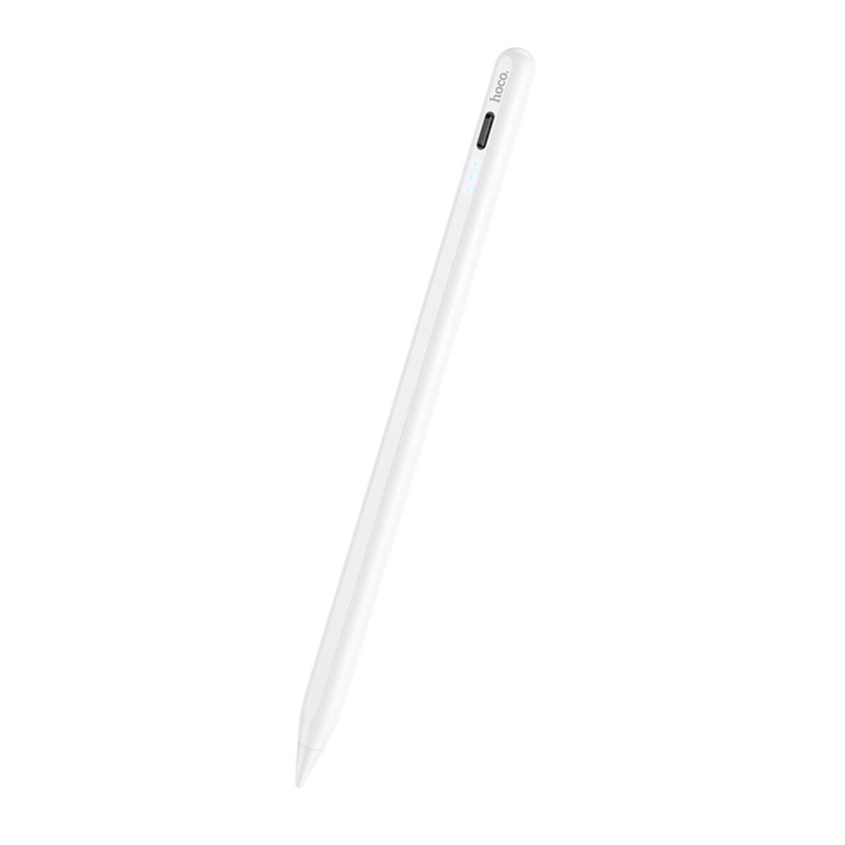 Стилус для iPad HOCO GM108 Smooth series fast charging capacitive pen 140mAh White