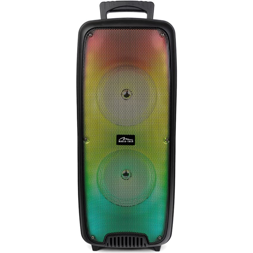 Портативная колонка 1.0 Media-Tech Flamezilla MT3178 20W Bluetooth FM AUX MicroSD USB RGB Каракаке Black