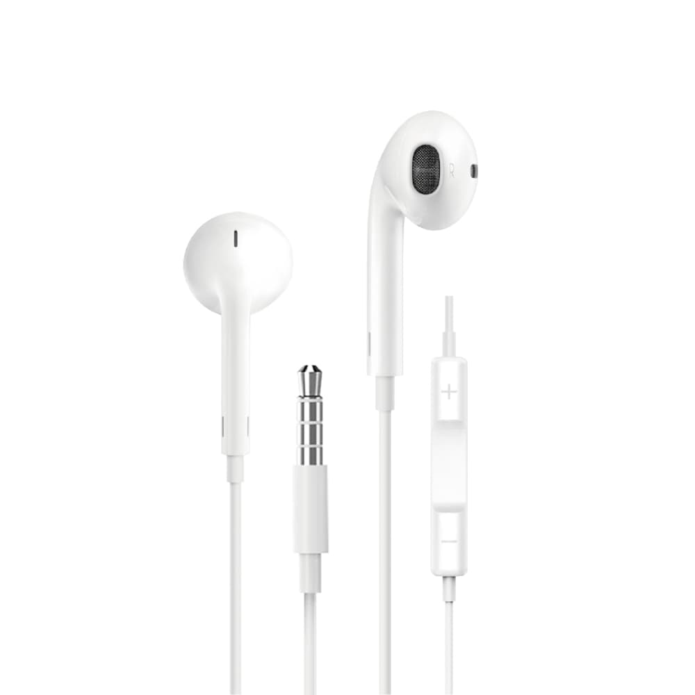 Дротові навушники WIWU EB101 Wired earphone 3.5mm 1.2м White