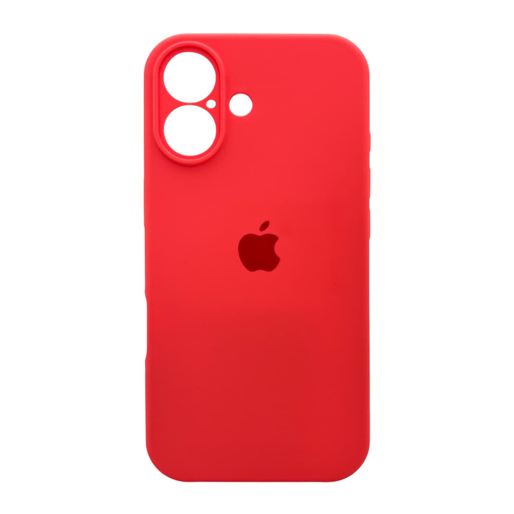 Захисний чохол-накладка Silicone Full Case AA Camera Protect для Apple iPhone 17 Pink Orange (FullAAi17-50)