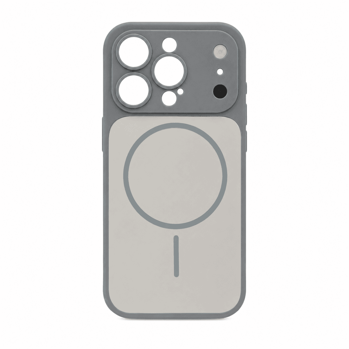 Захисний чохол-накладка Silicone Creative Variation Case MAG COVER Apple iPhone 14 Pro Lavender Grey (MagCOViP14P-5)