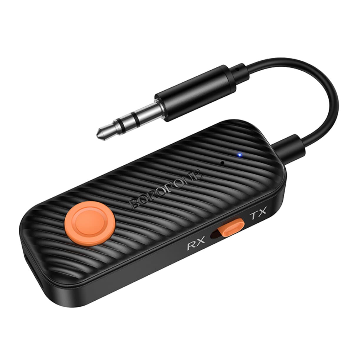 Bluetooth-ресівер трансмітер BOROFONE BC62 Walker AUX BT audio receiver/transmitter 140 mAh Black