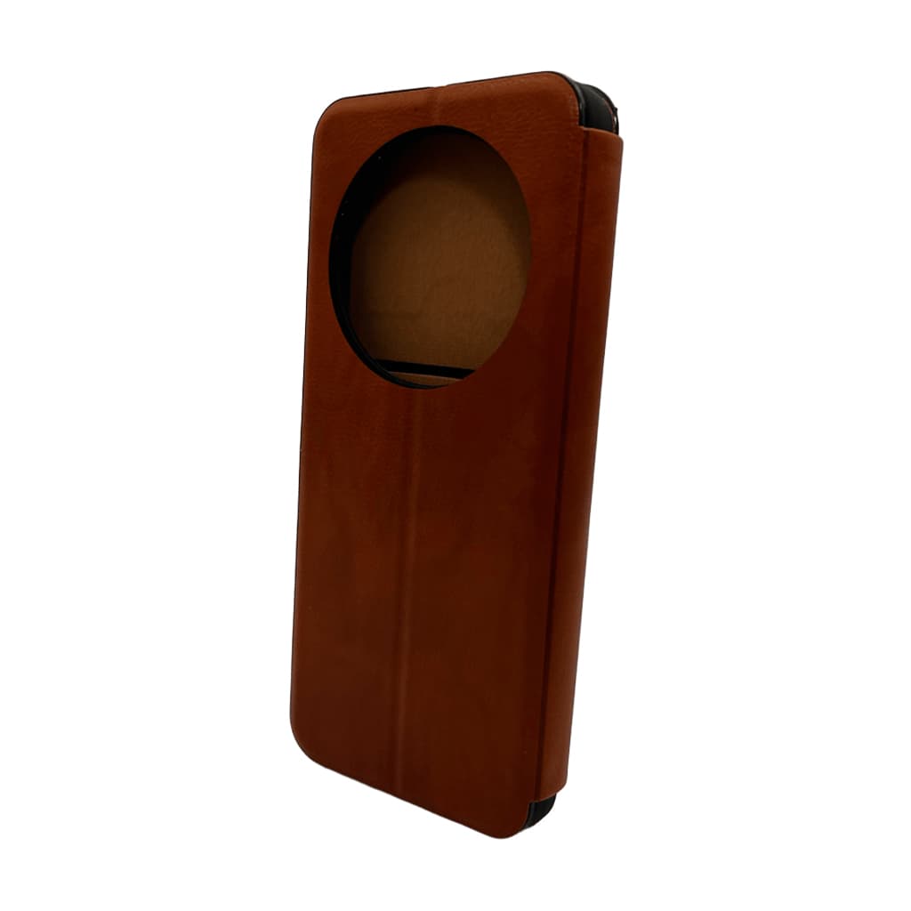 Захисний чохол-книжка Leather Premium для Xiaomi Redmi A3 Brown (LPRRmA3Brown)