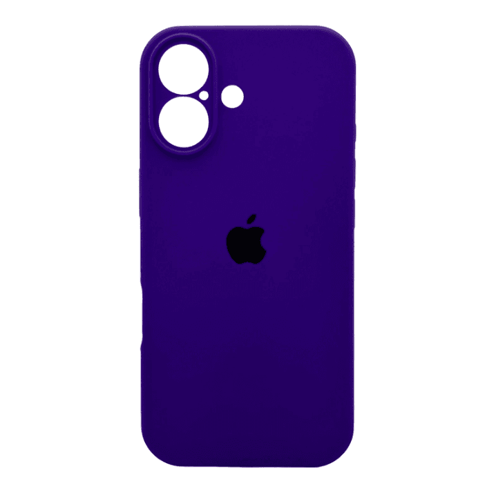 Захисний чохол-накладка Silicone Full Case AA Camera Protect для Apple iPhone 17 Dark Purple (FullAAi17-22)