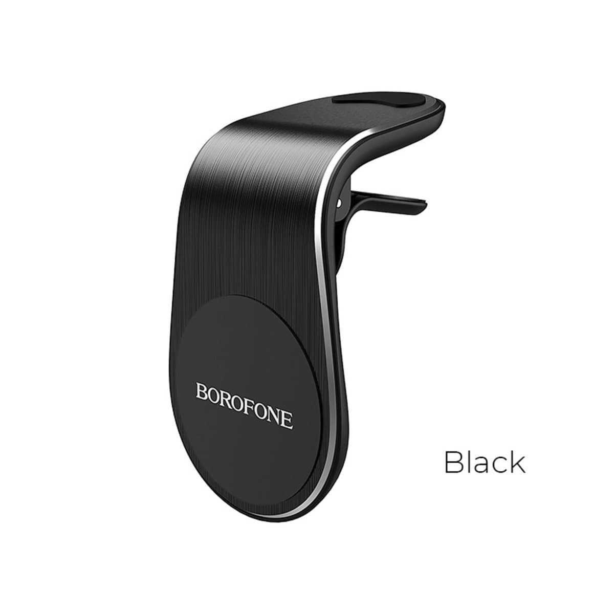 Тримач для телефону автотримач BOROFONE BH10 Air outlet magnetic in-car holder Black (BH10B)