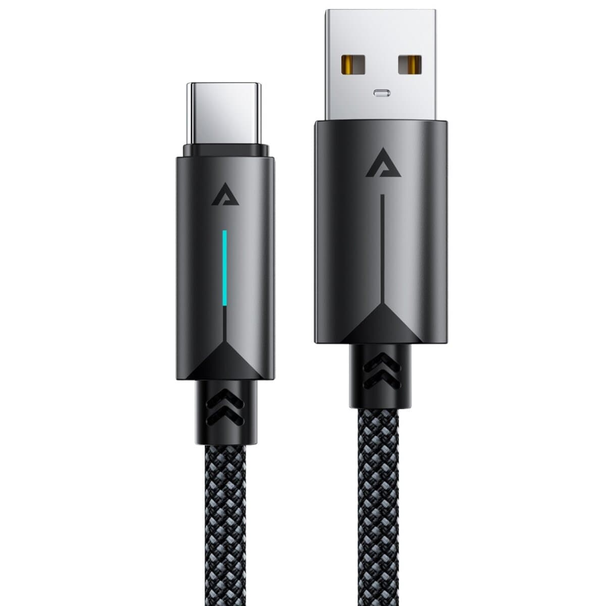 Кабель ACEFAST C19-04 USB to Type-C fast charging data cable 3A 1.2м Black