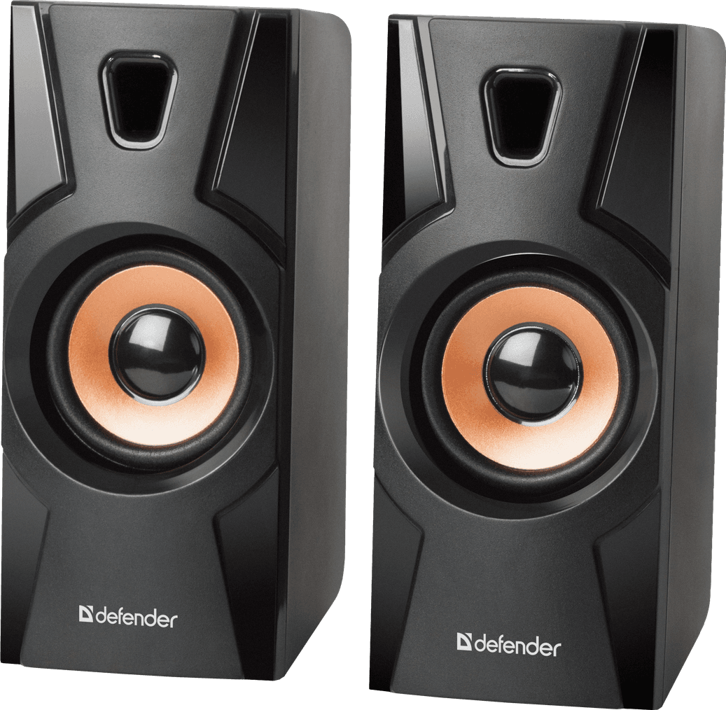 Комп'ютерні колонки 2.0 Defender Aurora S8 8Вт RMS Дерево USB Black (65408)