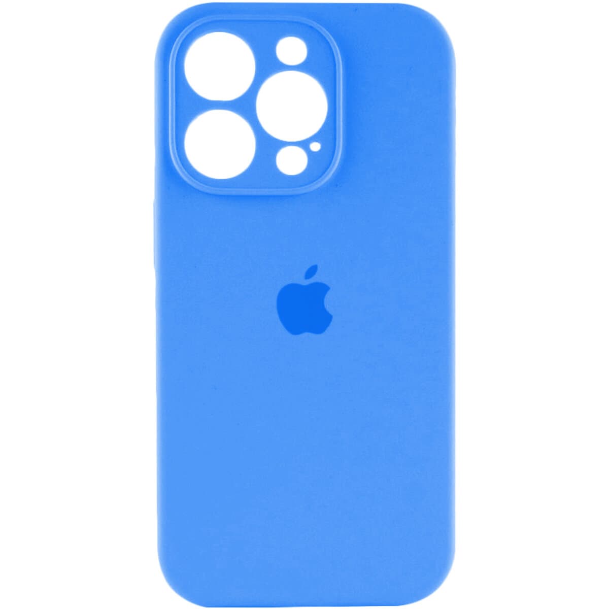 Захисний чохол-накладка Silicone Full Case AA Camera Protect для iPhone 14 Pro Max Surf Blue (FullAAi14PM-38)
