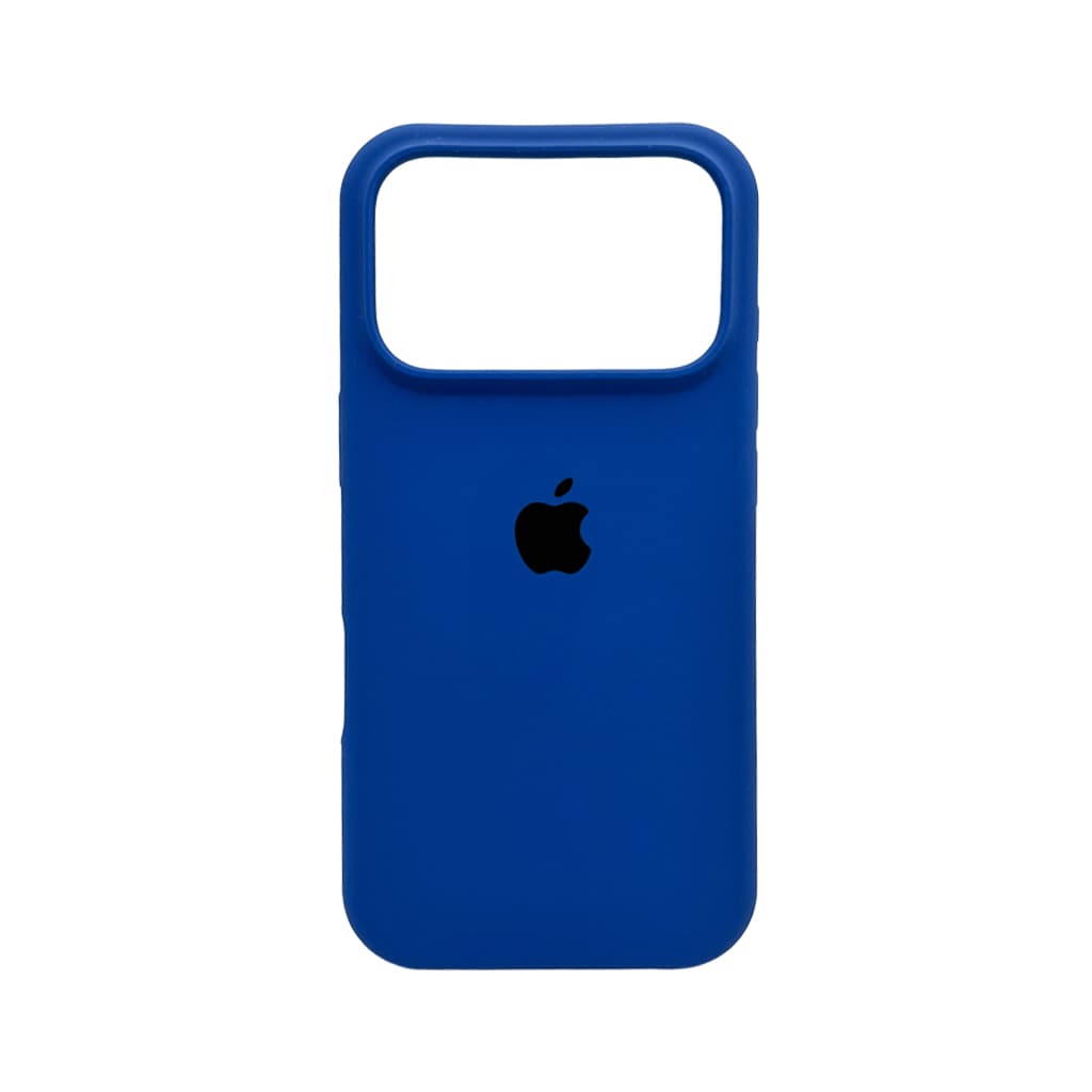 Защитный чехол-накладка Silicone Full Case AA Open Cam для Apple iPhone 17 Pro Navy Blue (FullOpeAAi17P-39)