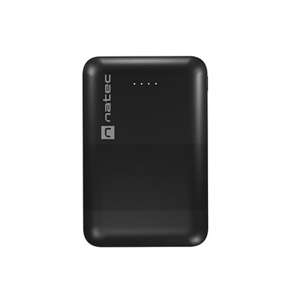 Powerbank павербанк УМБ Natec NPB-1941 10000mah Trevi Compact 2x USB-A + 1x USB -C Black Black