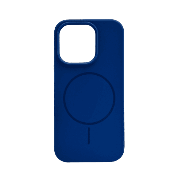 Защитный чехол-накладка Cosmic Silicone Case Magnetic для Apple iPhone 15 Pro Porcelain Blue (SilMag15P-74)