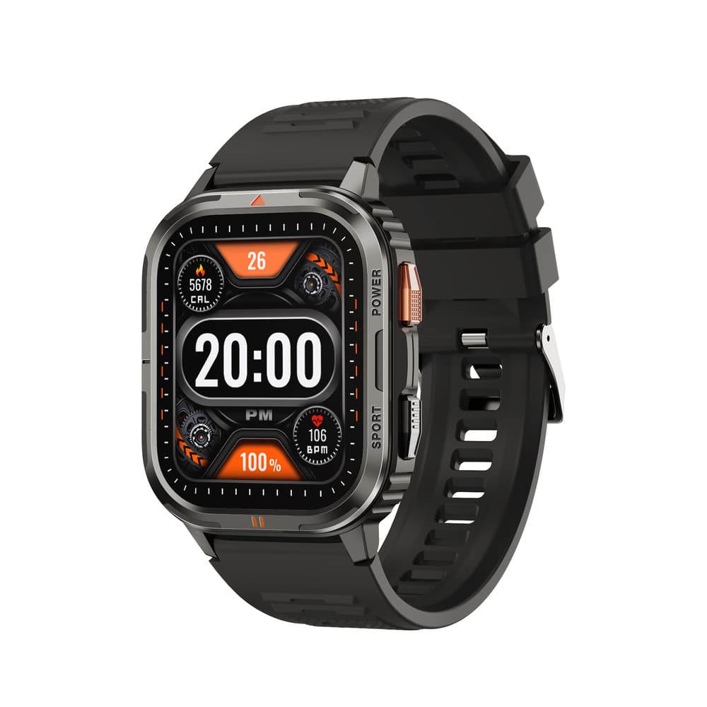 Смарт-годинник WIWU SW05 2.0'' BT5.2 410mAh Black