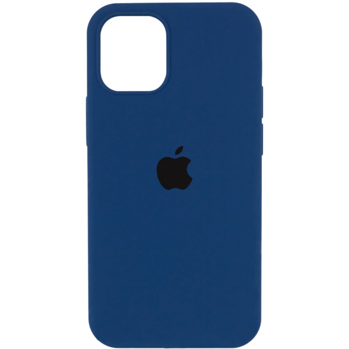 Защитный чехол-накладка Silicone Full Case AA Open Cam для Apple iPhone 12 Pro Navy Blue (FullOpeAAi12P-39)