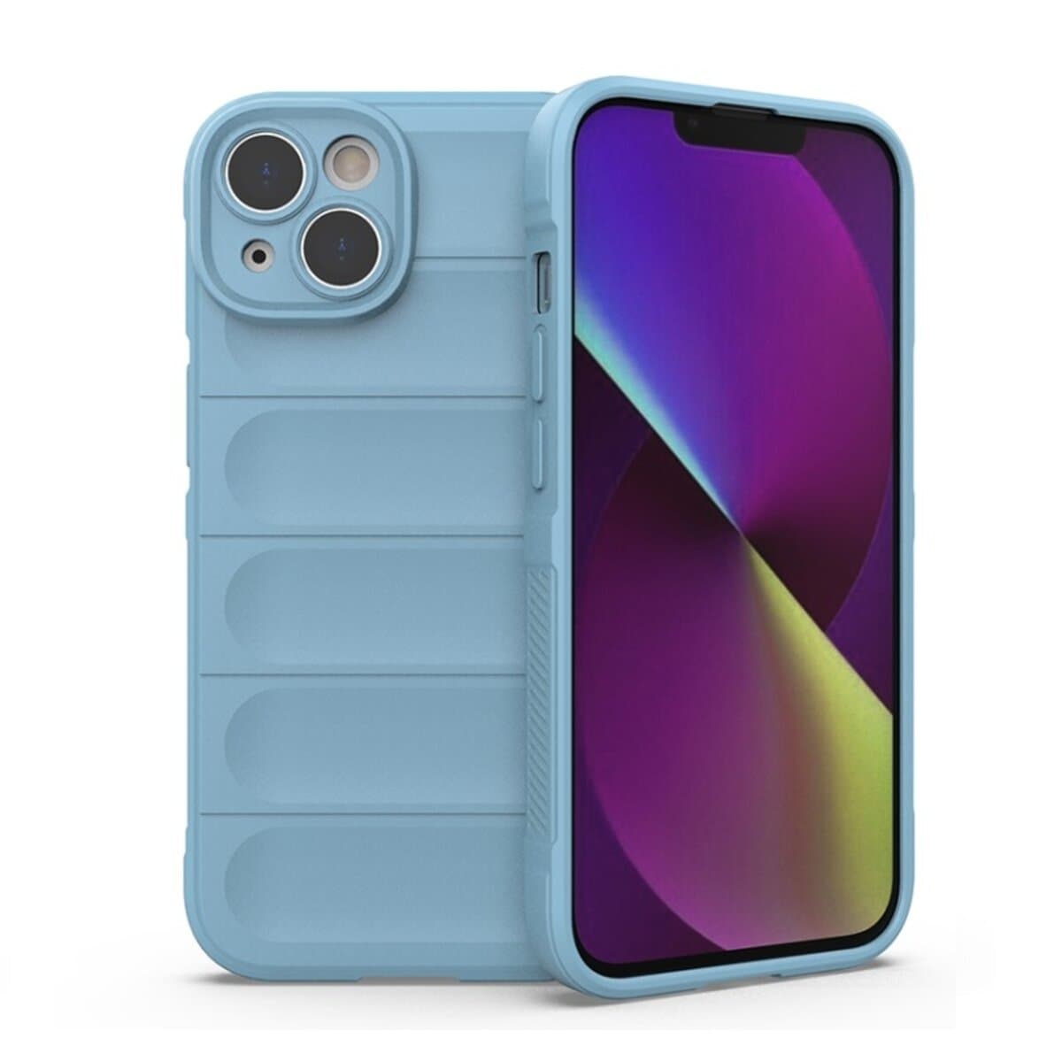 Защитный чехол-накладка Cosmic Magic Shield для iPhone 15 Light Blue (MagicShiP15Blue)