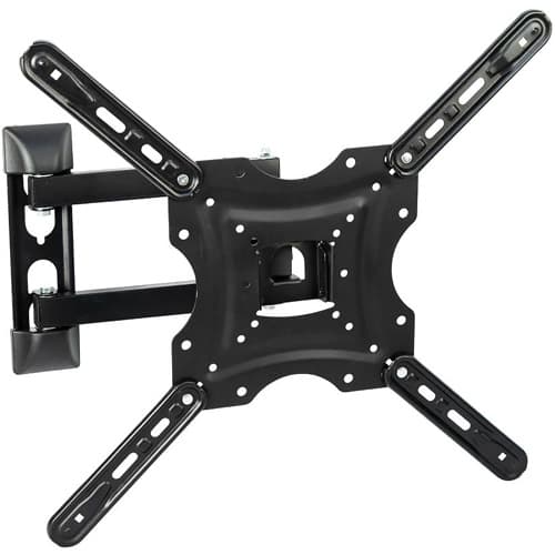Настенный крепеж кронштейн для телевизора монитора поворотный P4 Full Motion 32-65'' Black (989341)