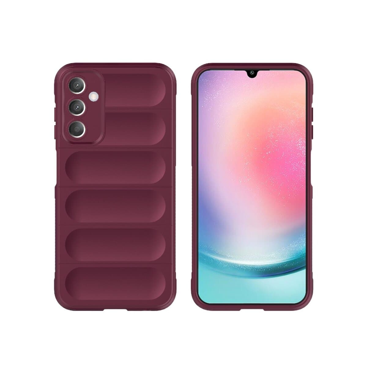 Защитный чехол-накладка Cosmic Magic Shield для Samsung Galaxy A25 5G Plum (MagicShSAA255GPlum)