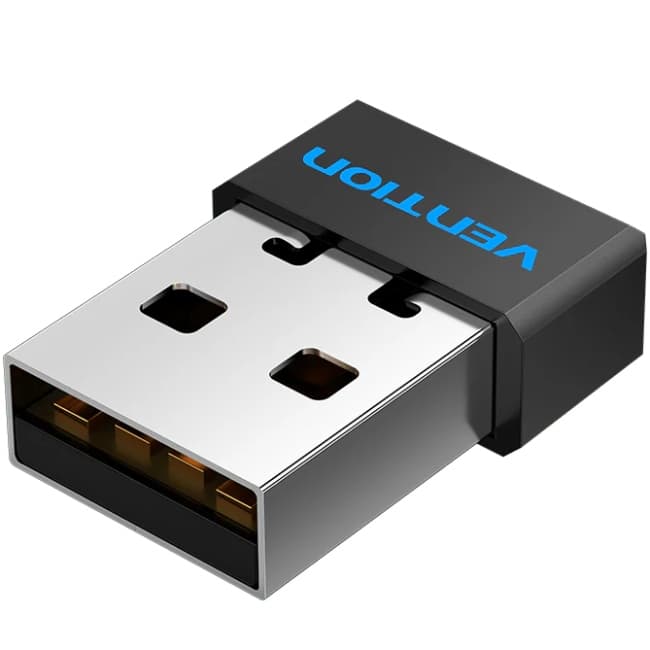 Адаптер WiFi Vention 2.4GHz 150 Мбит/с USB Black (KDRB0)