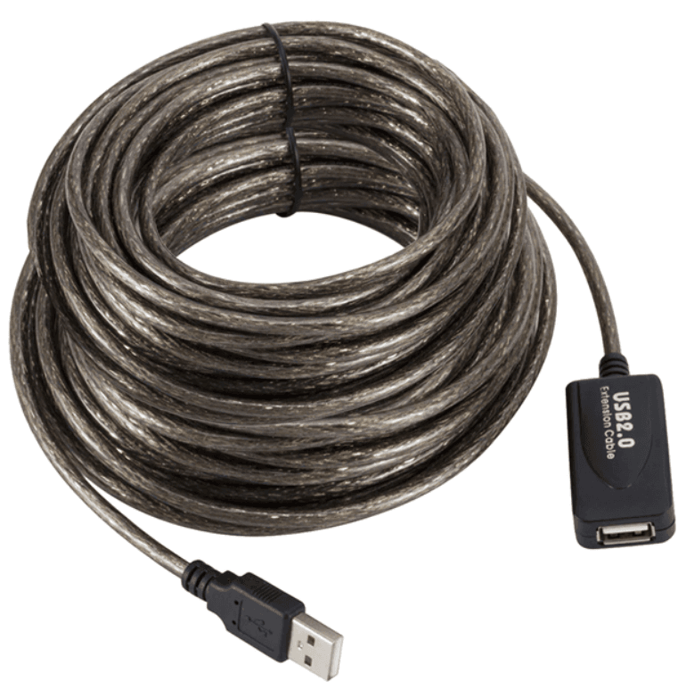 Кабель подовжувач B01058 Cablexpert USB AM-AF 30м активний Black