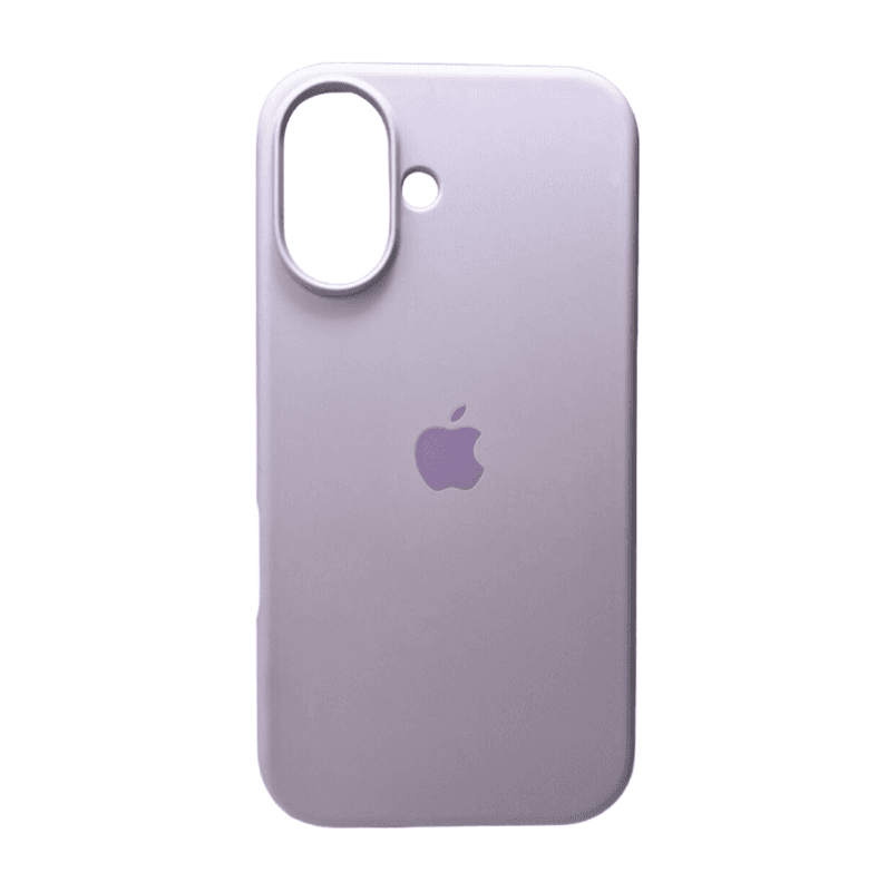 Захисний чохол-накладка Silicone Full Case AA Open Cam для Apple iPhone 16 Lilac (FullOpenAAi16-58)
