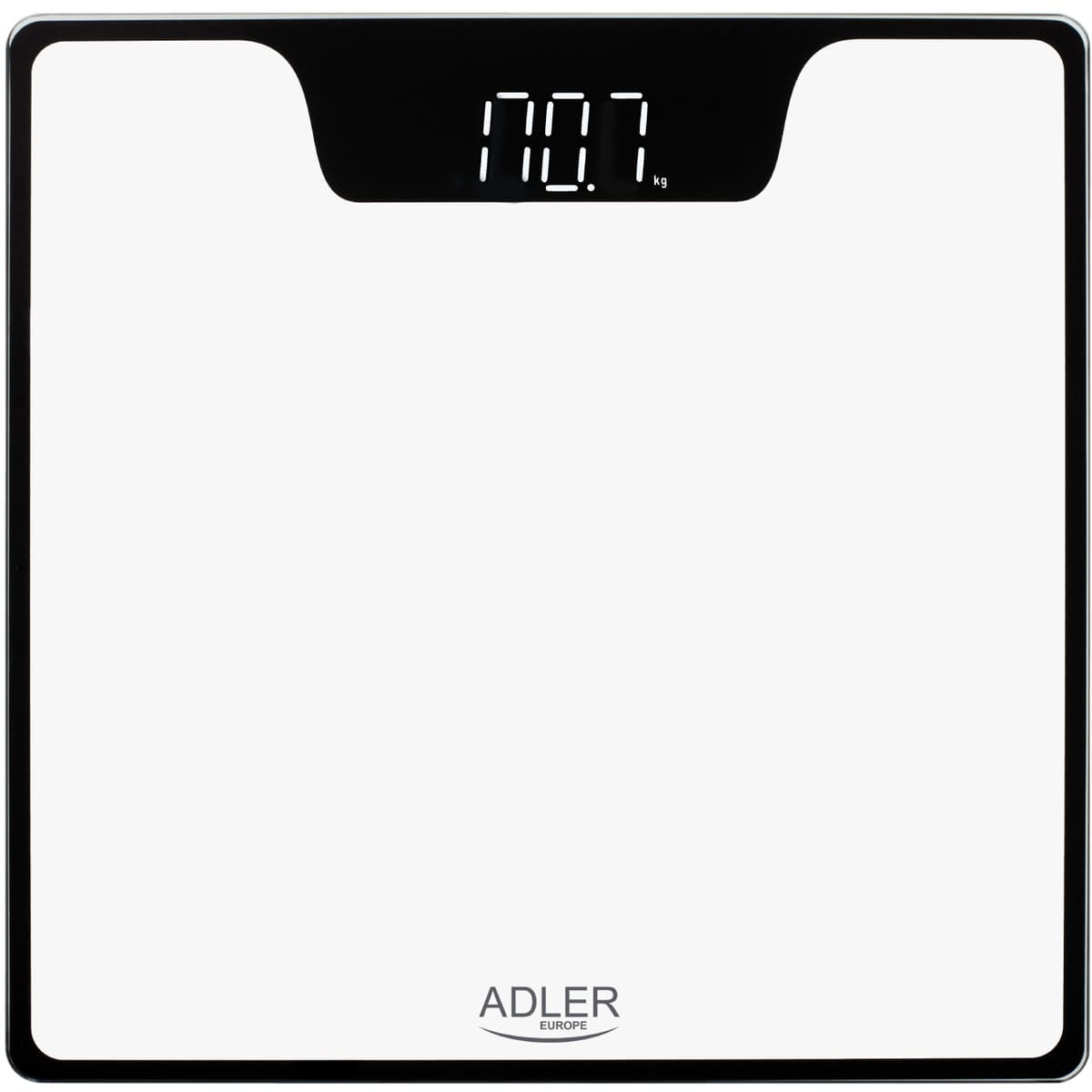 Напольные электронные весы Adler AD 8174 до 180кг 2хААА автовыключение White (AD8174W)