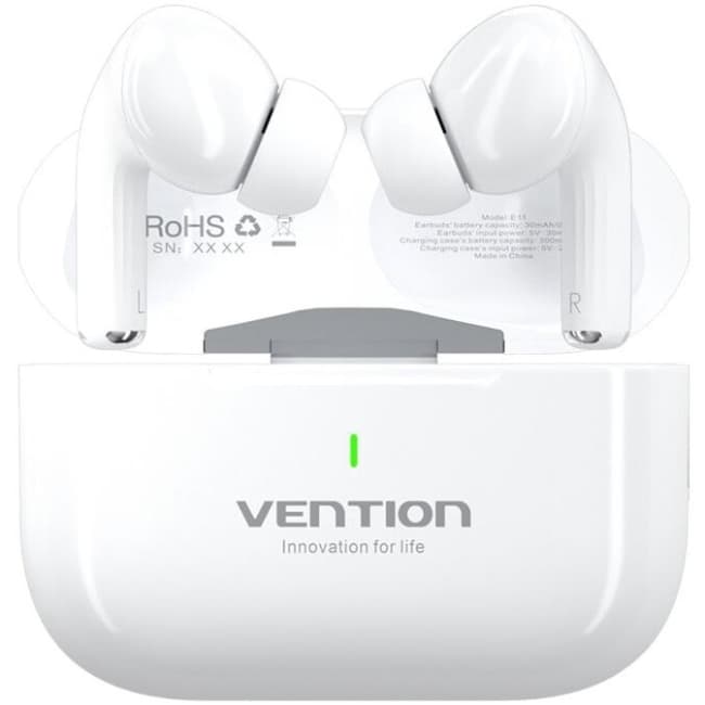 Беспроводные наушники TWS Vention Elf Earbuds ECHO LITE E11 White (NBVW0)