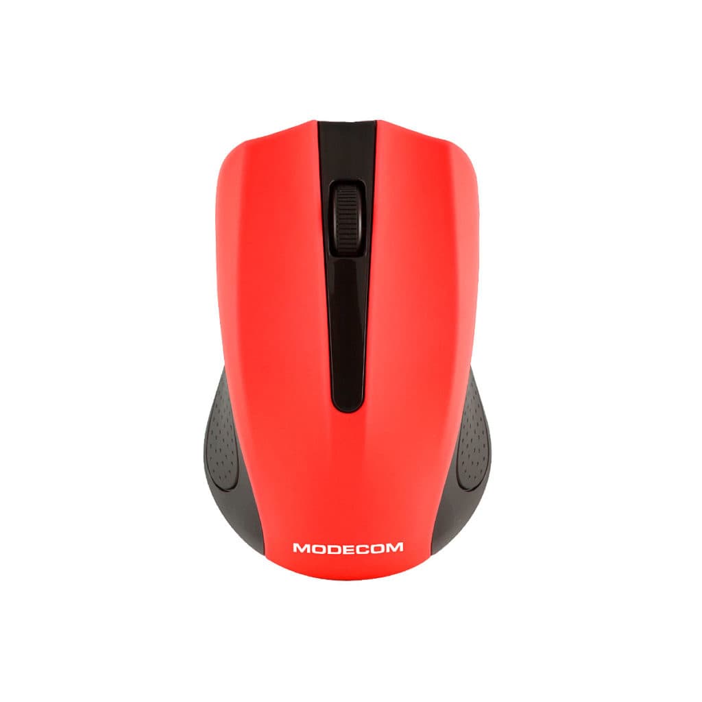 Бездротова мишка Modecom MC-WM9 2кн 1200dpi Black-Red (M-MC-0WM9-150)
