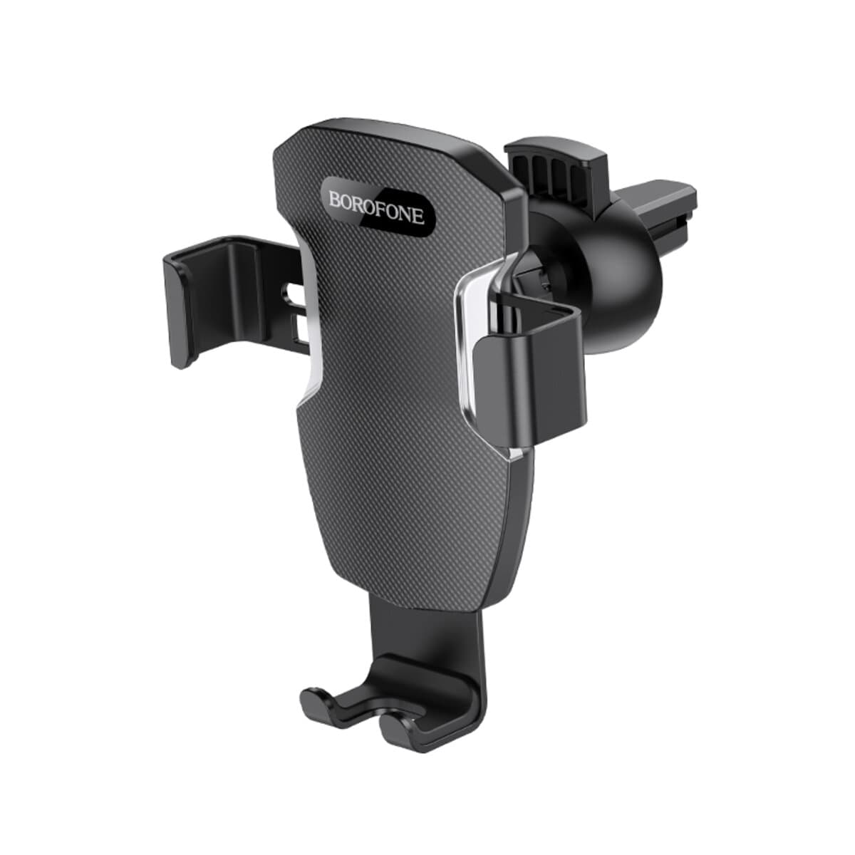 Тримач для телефона автотримач BOROFONE BH55 Fenix air outlet gravity holder Black (BH55)