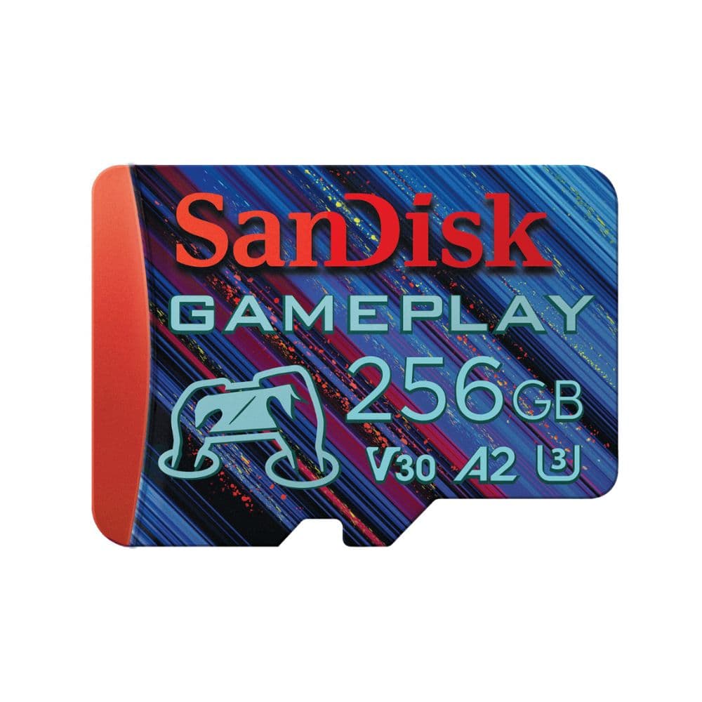 Карта пам'яті SanDisk GamePlay A2 256Gb microSDXC UHS-1 U3 class 10 V30 R190MB/s W130MB/s (SDSQXAV-256G-GN6XN)