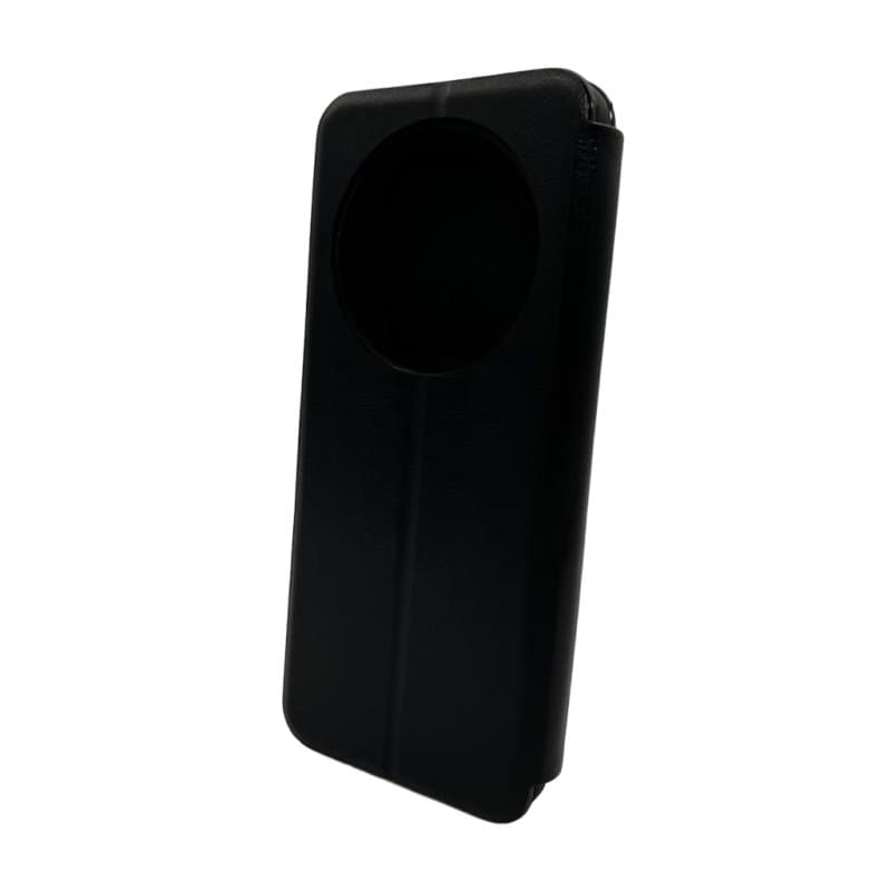 Захисний чохол-книжка Leather Premium для Xiaomi Redmi 14C / Poco C75 Black (LPRRm14CBlack)