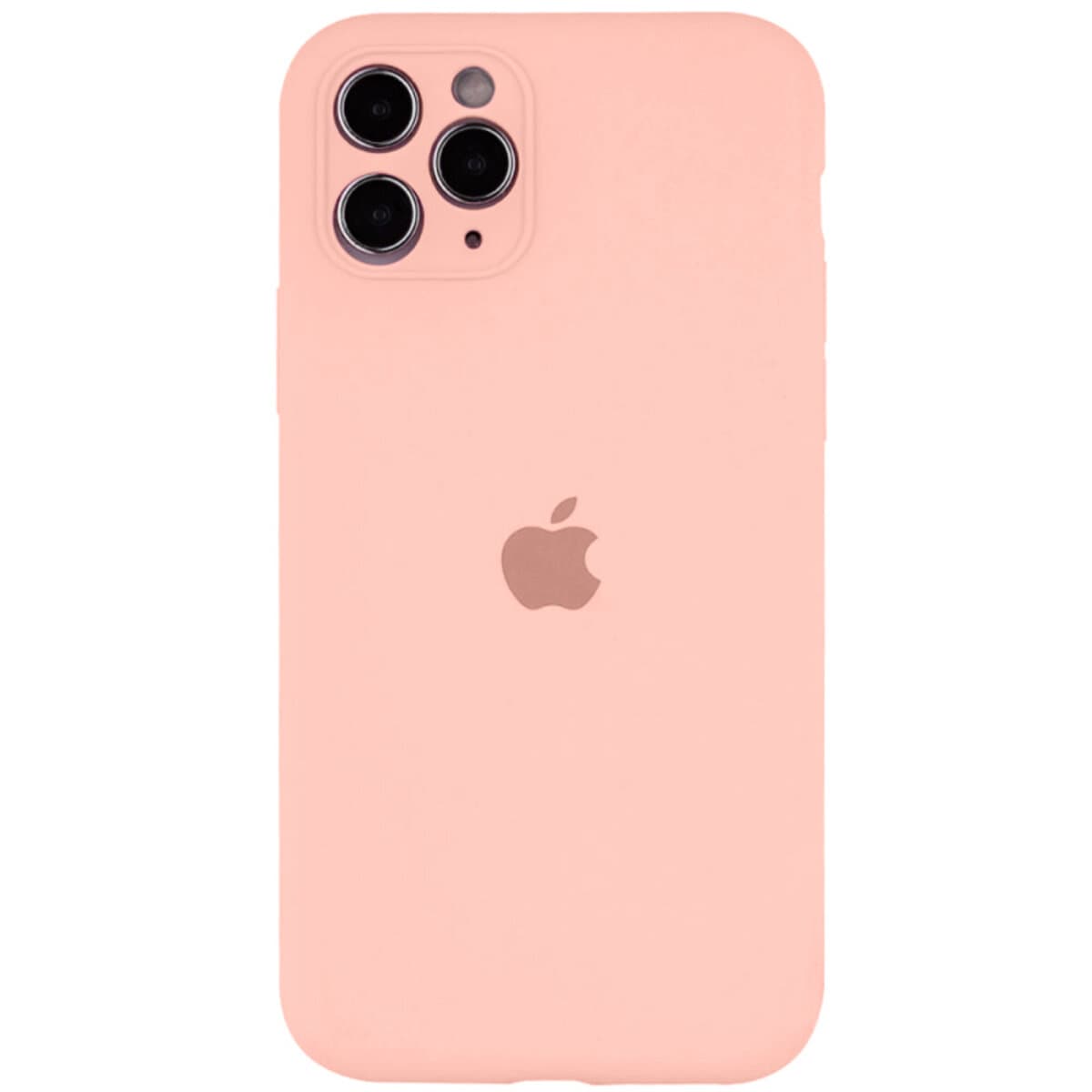 Защитный чехол-накладка Silicone Full Case AA Camera Protect для iPhone 11 Pro Grapefruit (FullAAi11P-37)