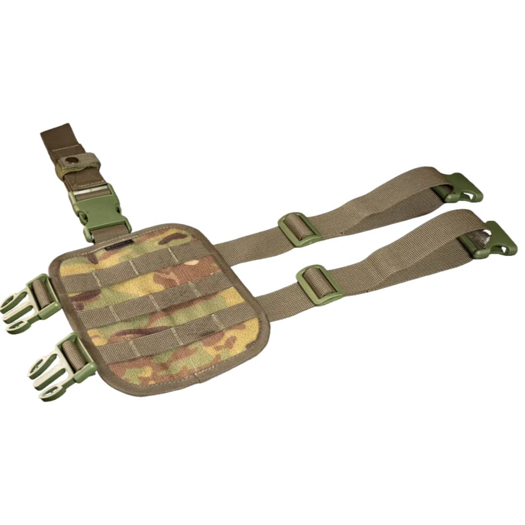 Платформа на стегно для підсумків Kirasa Cordura 1000D Molle 15х20 Multicam (KI285)