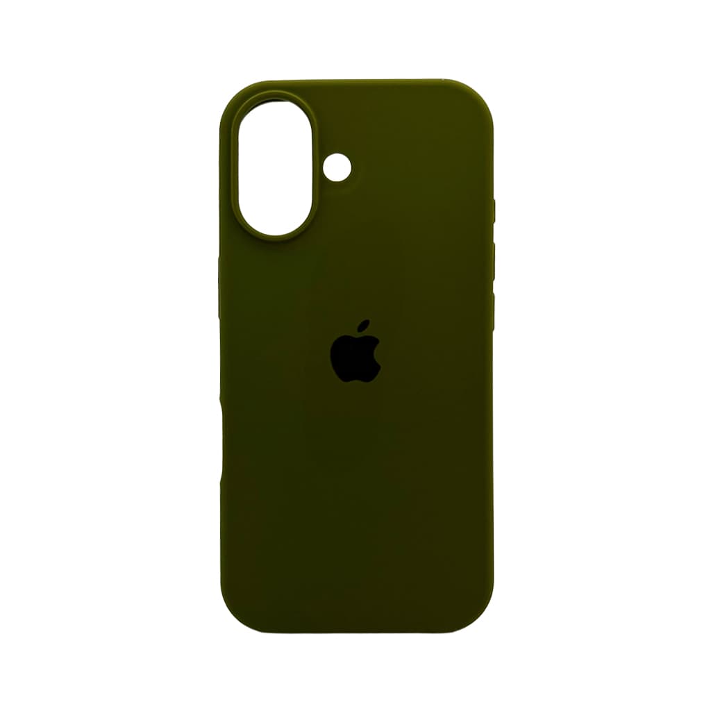 Захисний чохол-накладка Silicone Full Case AA Open Cam для Apple iPhone 17 Army Green (FullOpeAAi17-29)