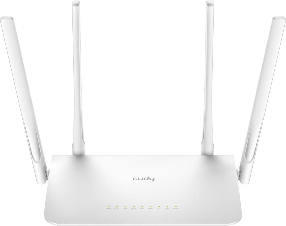 Маршрутизатор роутер Cudy WR1300 AC1200 Gigabit Wi-Fi Mesh Router 2.4 ГГц/5 ГГц White (WR1300)