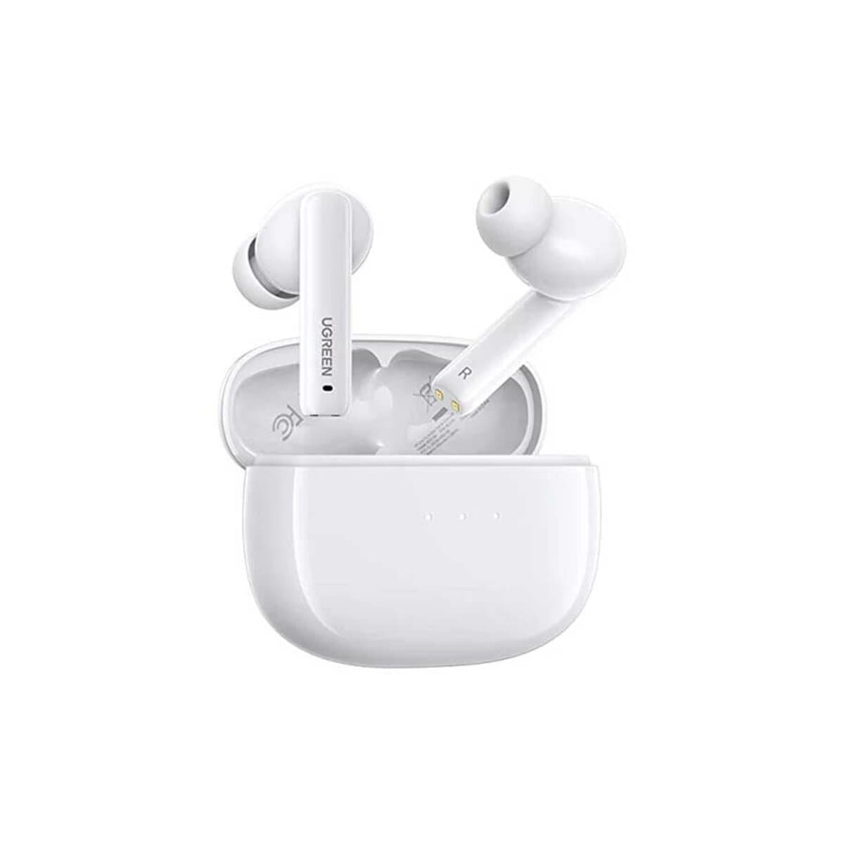 Беспроводные наушники UGREEN WS106 HiTune T3 Active Noise-Cancelling Wireless Earbuds BT5.2 White (UGR-90206)