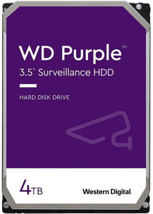 Жорсткий диск WD Purple HDD 4TB 5400rpm 256M SATA III (WD43PURZ)