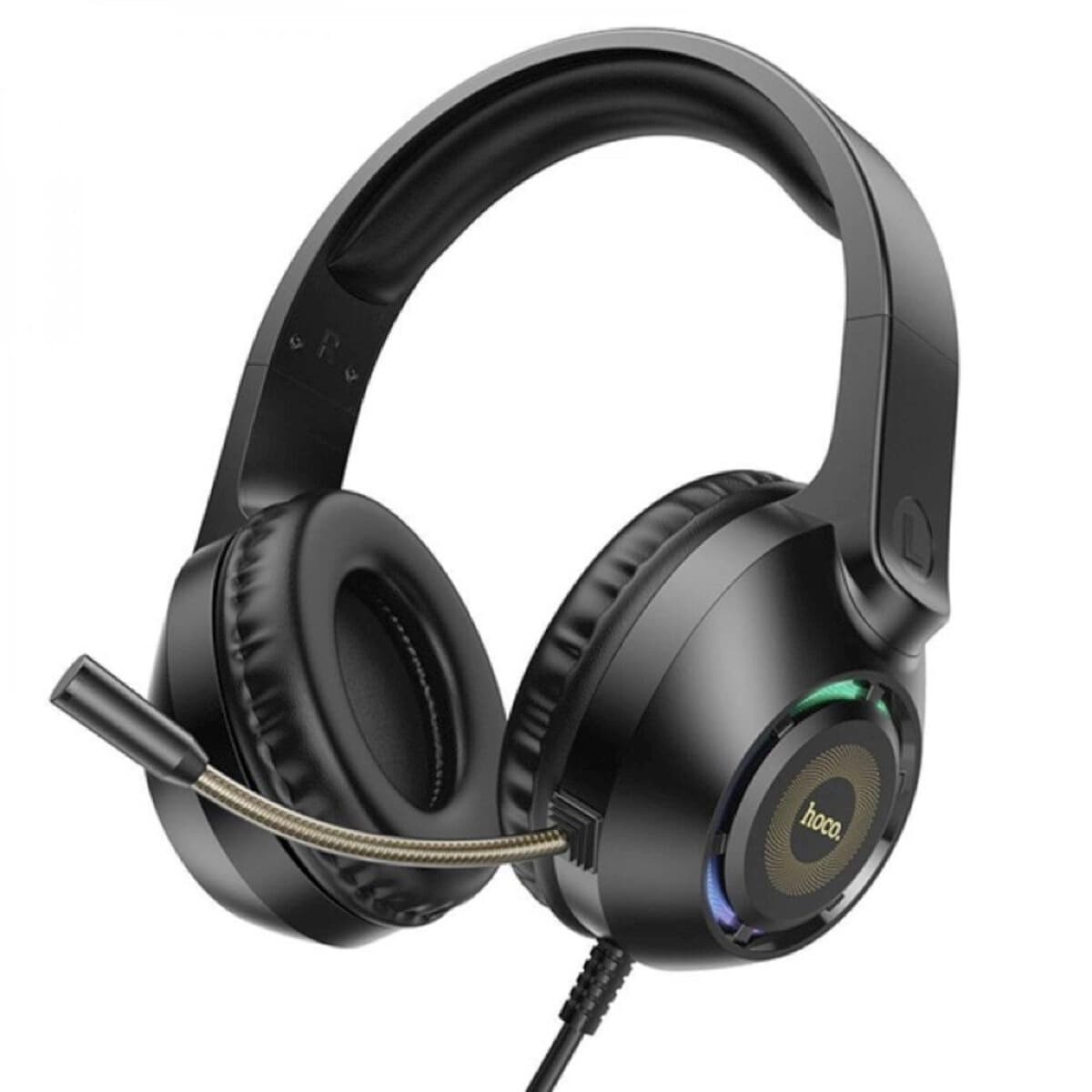 Дротові ігрові навушники з мікрофоном HOCO W108 Sue headphones gaming Black Black